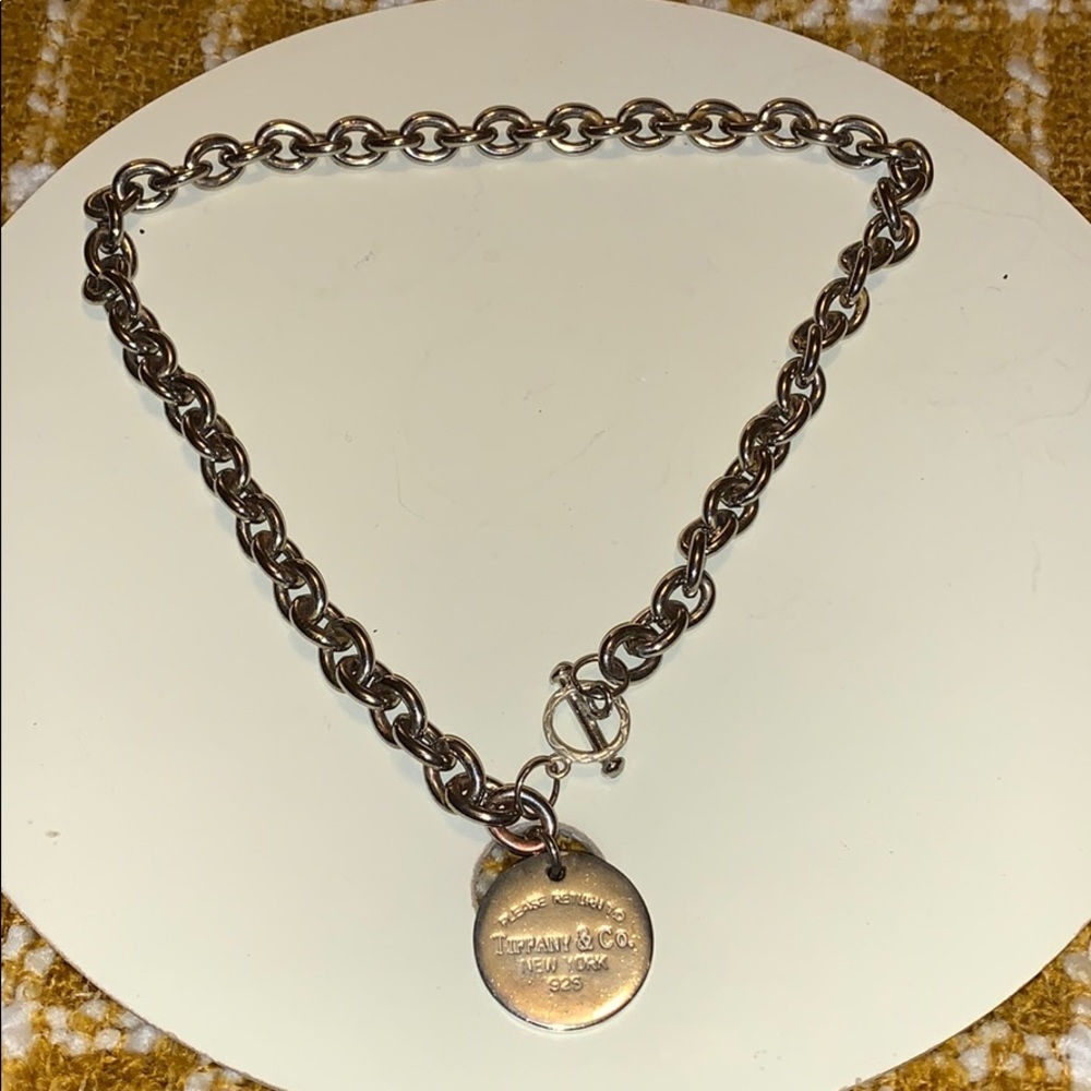 Silver Tiffany necklace